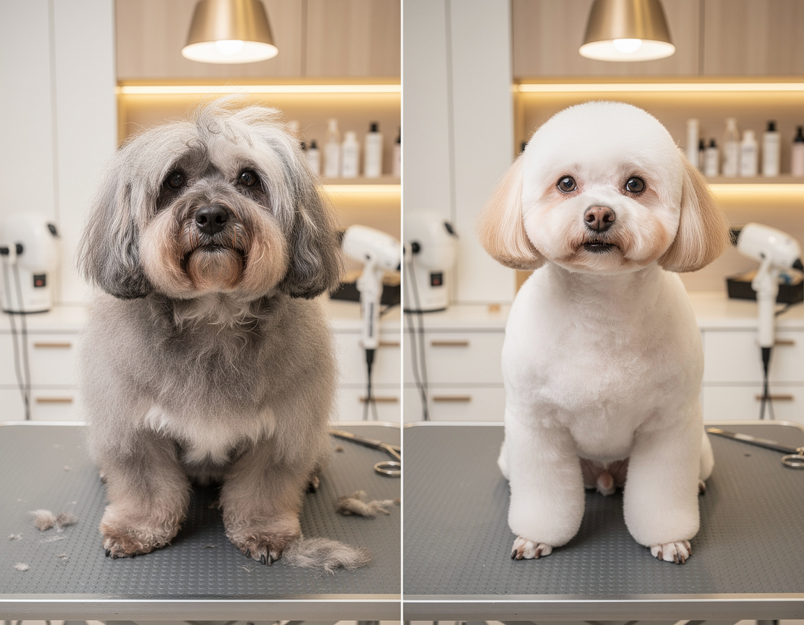 Antes e depois