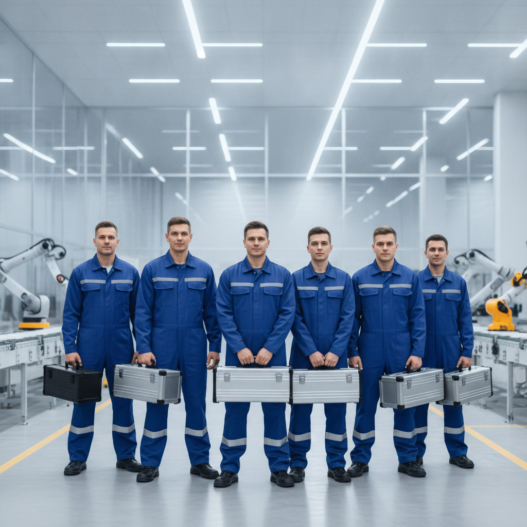 Equipe de técnicos especializados da GWFIX